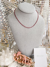 Load image into Gallery viewer, 18” 2mm Faceted Necklace - Price reflects 50% off Halloween special