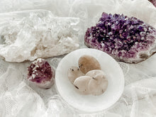 Load image into Gallery viewer, Tourmalated Quartz Worry Stone