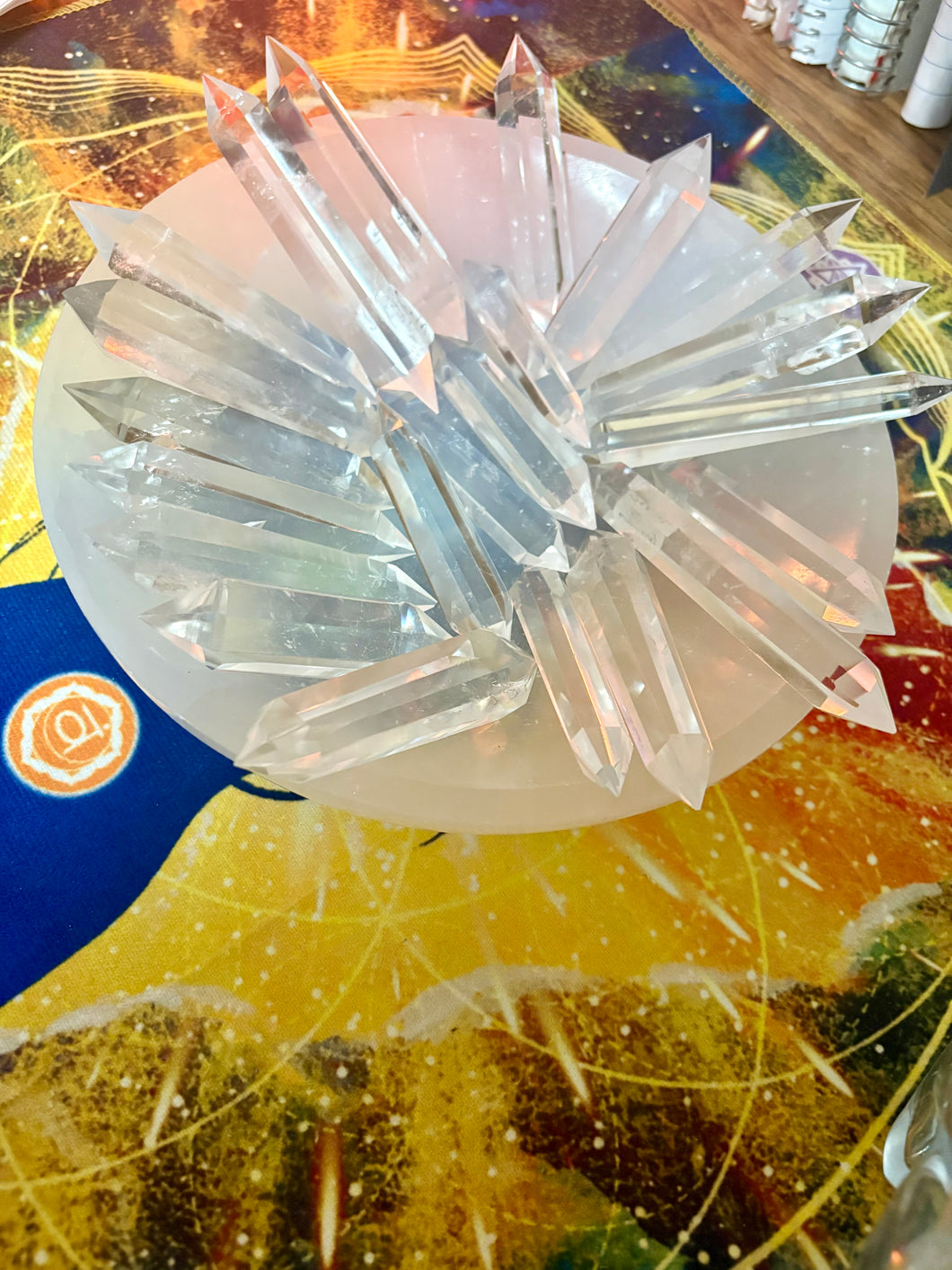 High Quality Clear Quartz Double Terminated Point