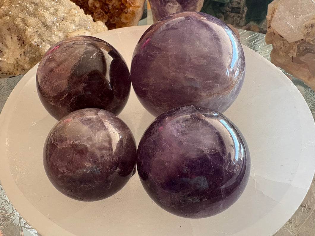 Amethyst Spheres Bolivian (4 sizes)