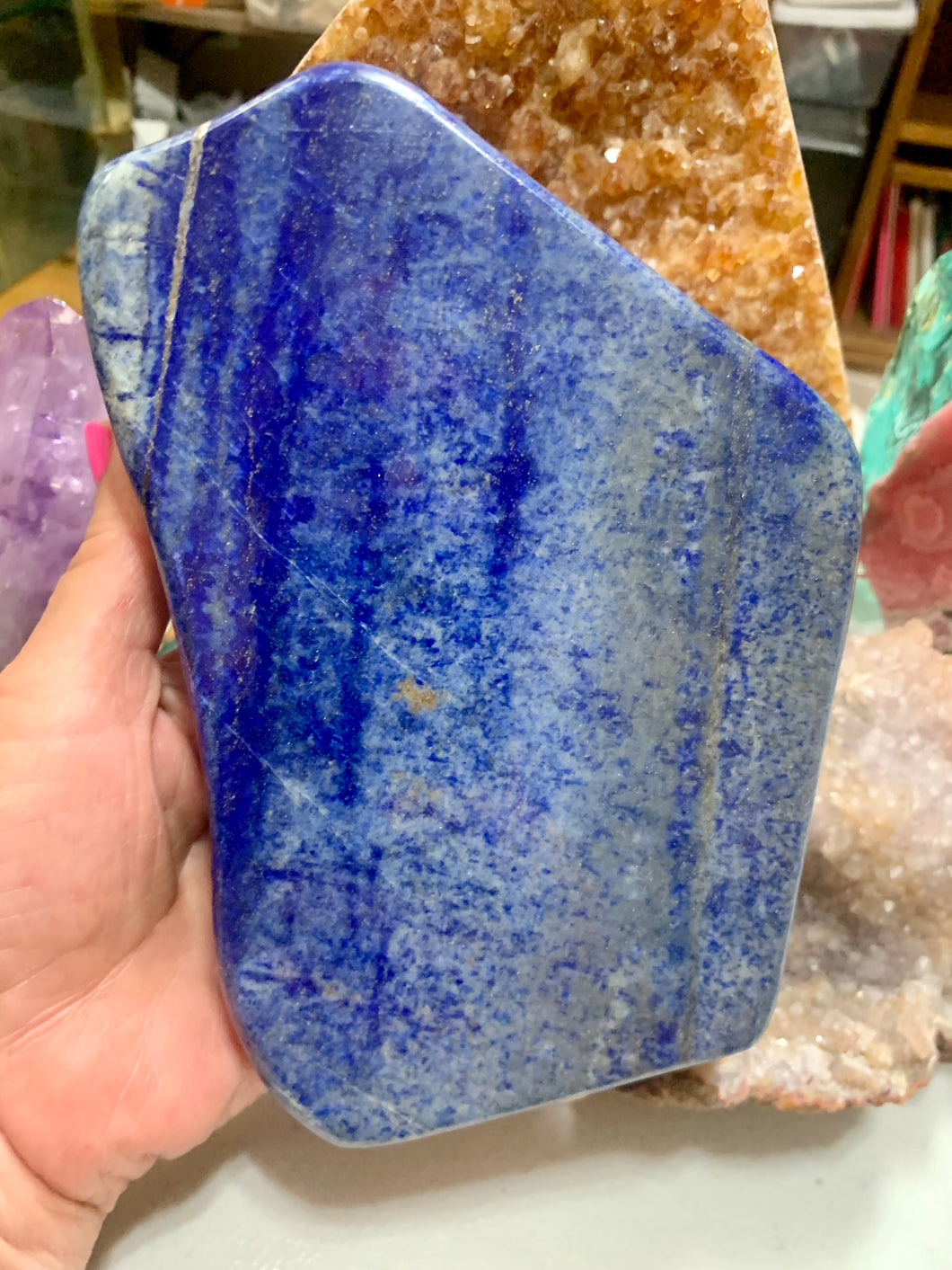 Lapis Lazuli Freeform (large) Afghanistan