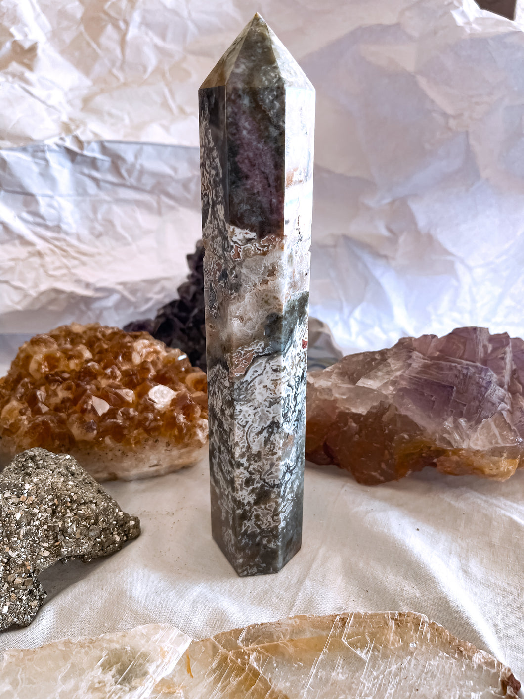 Moss Agate Tower