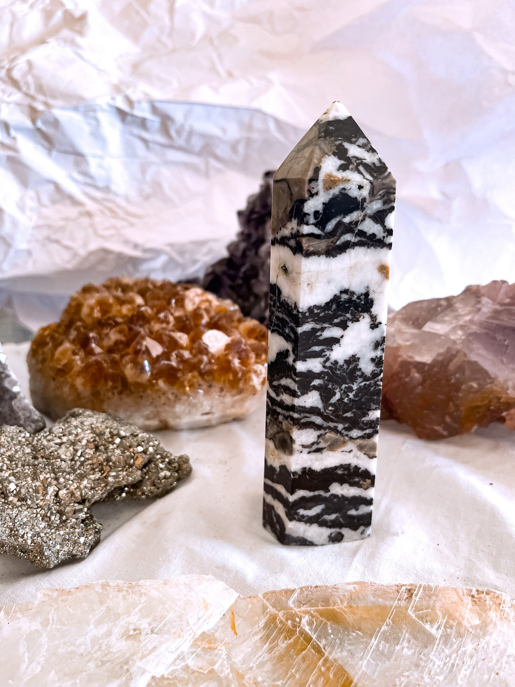 Zebra Jasper Tower
