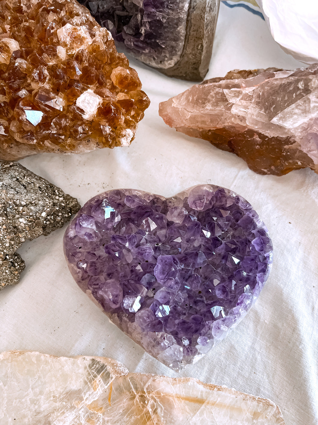 Amethyst Heart
