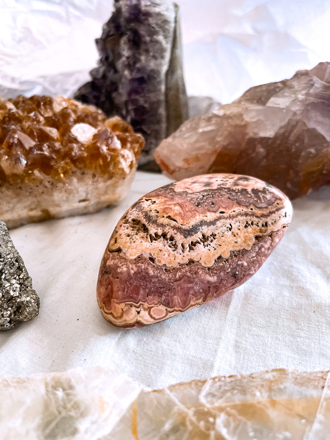 Rhodochrosite Freeform