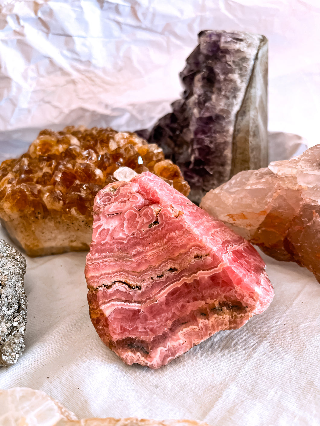 Rhodochrosite Freeform
