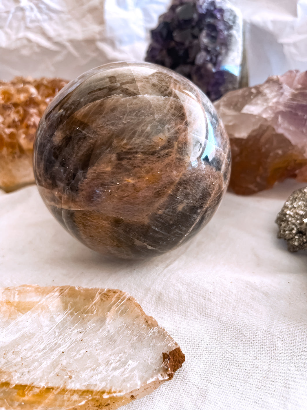 Moonstone Sphere (x-large)