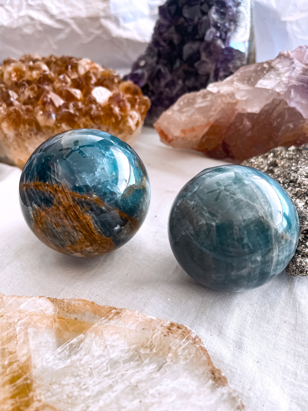 Blue Onyx Sphere