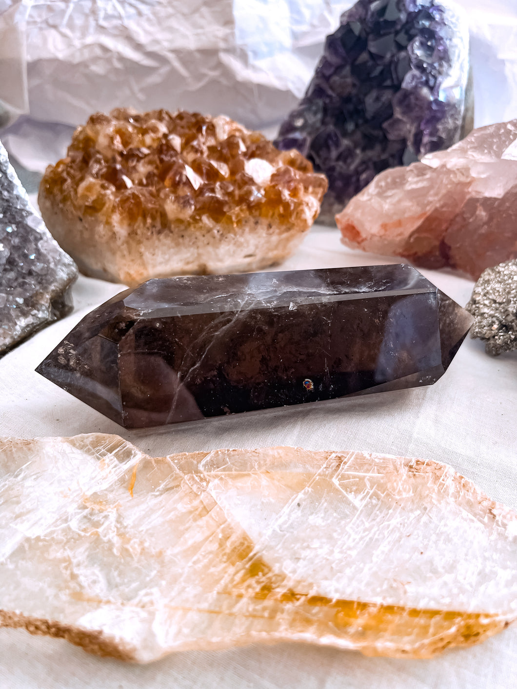 Smokey Quartz Double Terminated