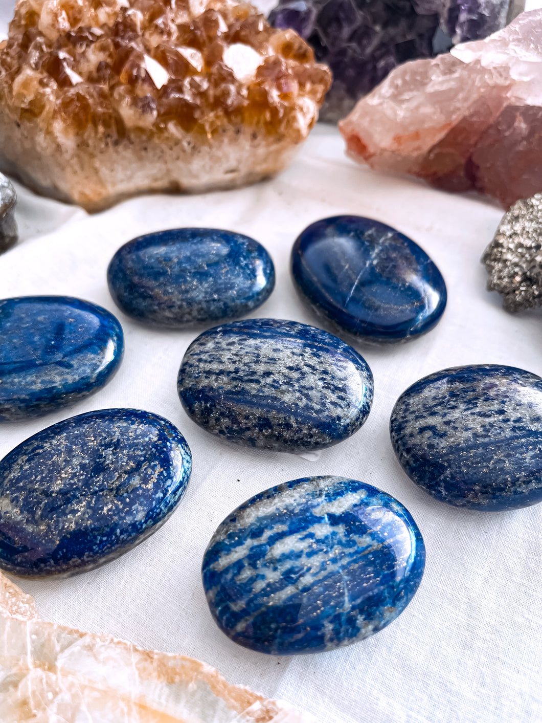 Lapis Lazuli Palm Stone