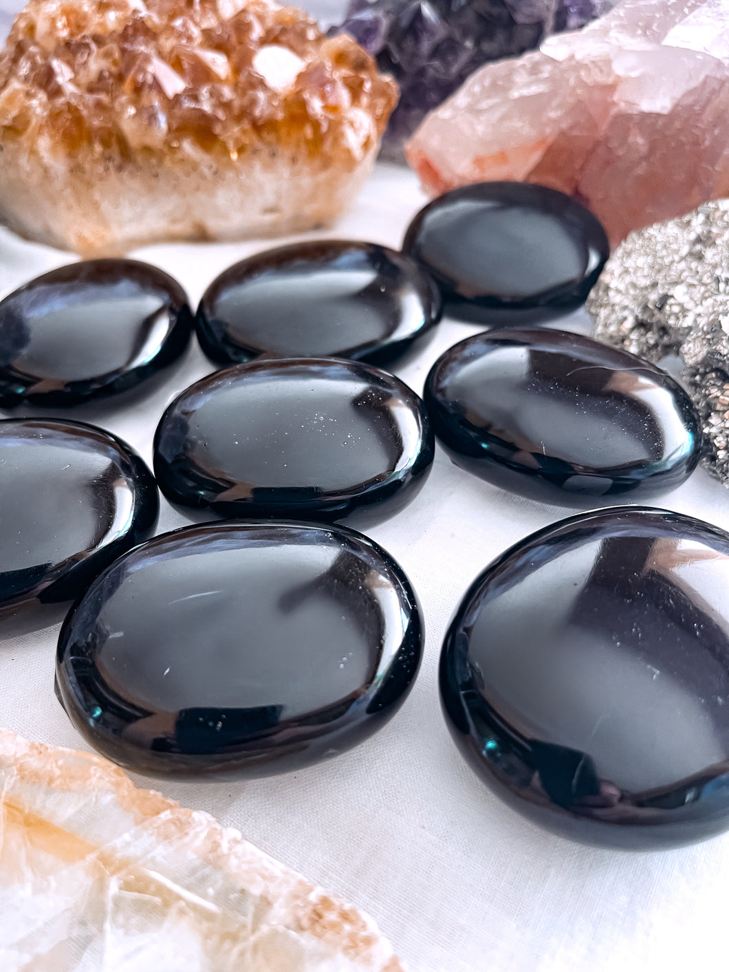 Black Obsidian Palm