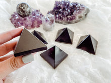 Load image into Gallery viewer, Black Obsidian Pyramid
