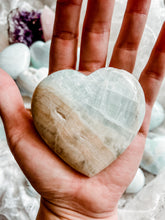 Load image into Gallery viewer, Caribbean Blue Aragonite Heart
