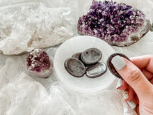 Load image into Gallery viewer, Hematite Worry Stone
