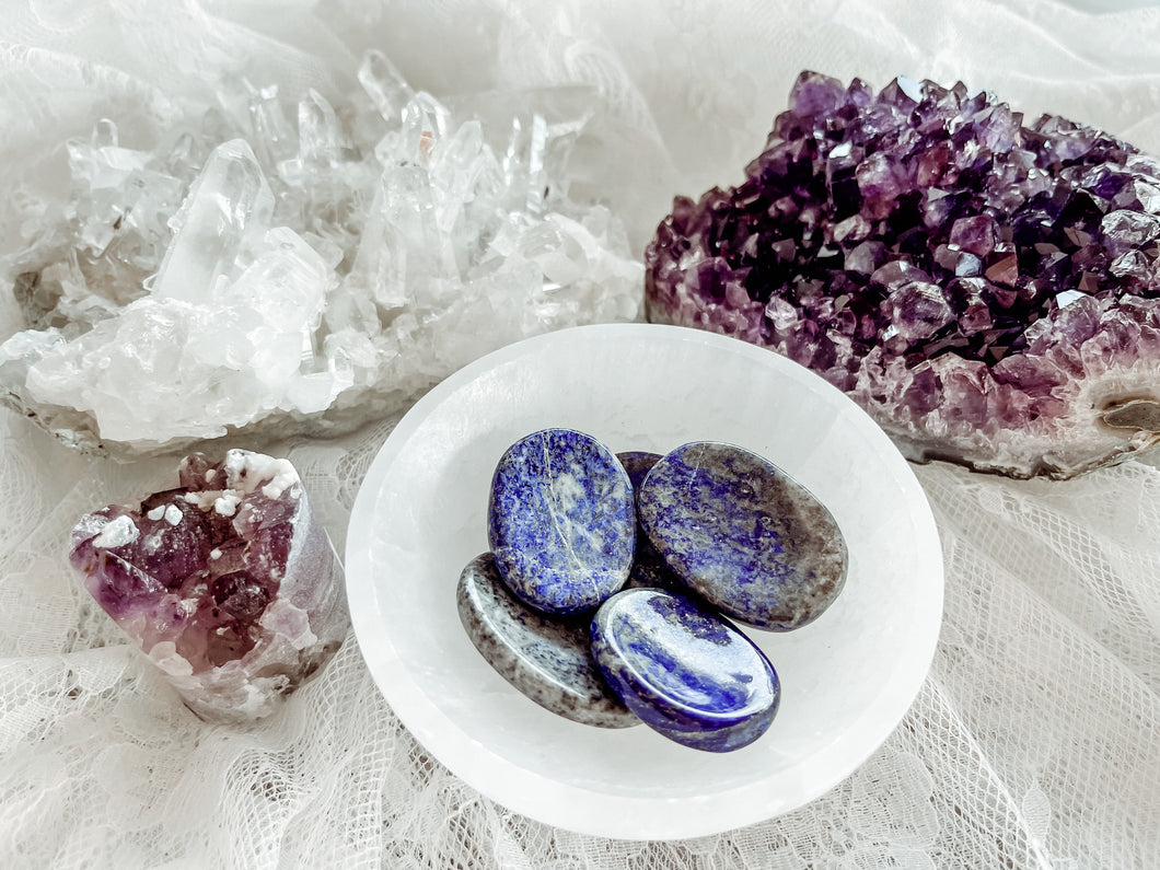 Lapis Lazuli Worry Stone