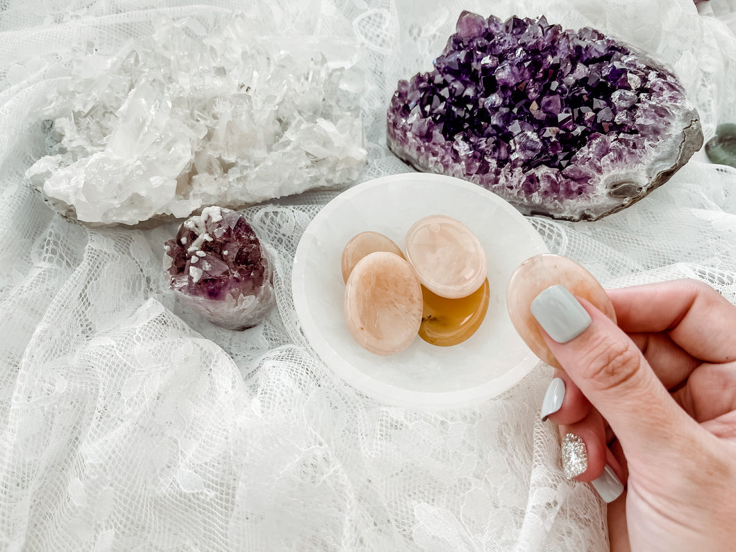 Golden Healer Worry Stone
